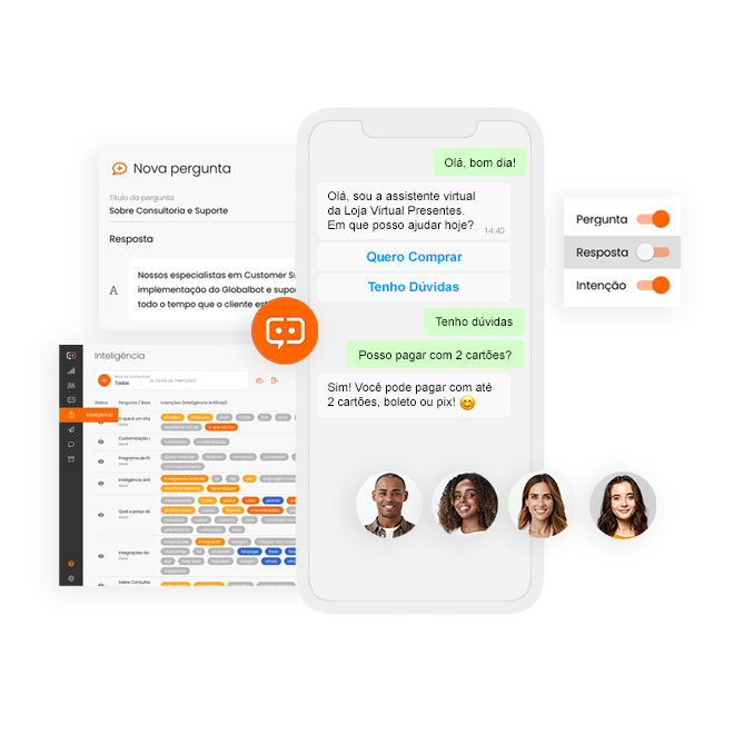 Chatbot para Empresas  Chat-commerce e Atendimento via Chat