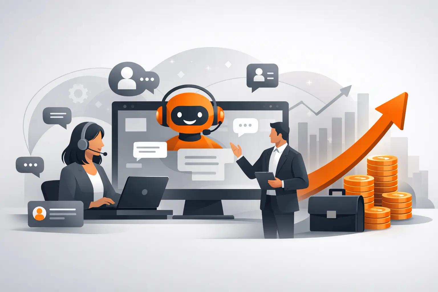 Atendimento Digital Empresarial que Gera Receita