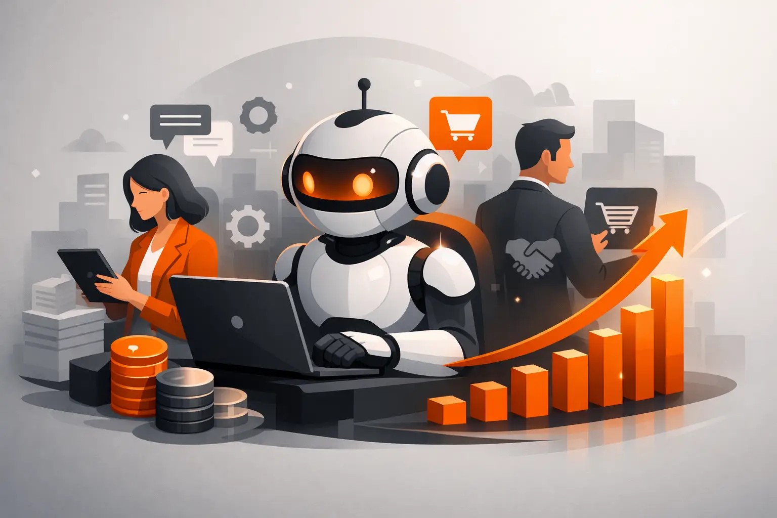 Chatbots empresariais que geram mais receita