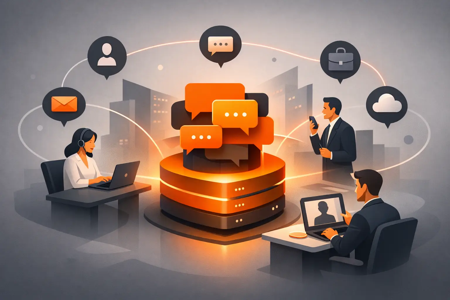 Por que centralizar conversas empresariais?