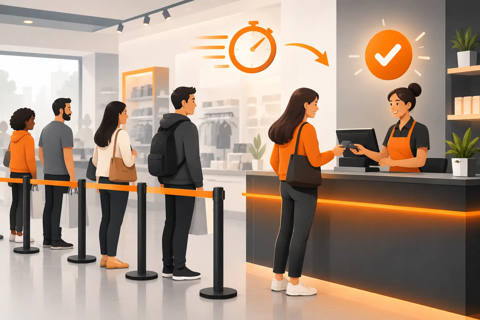 Como reduzir fila de atendimento sem perder vendas