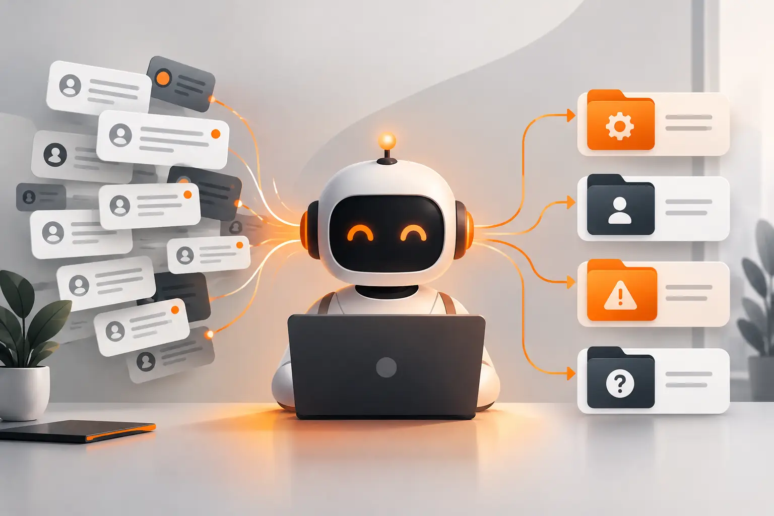 Como automatizar a triagem de chamados com IA